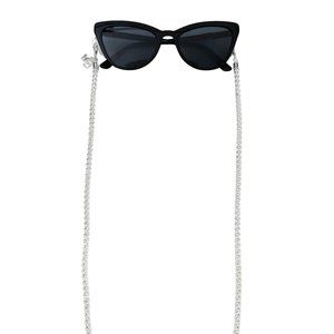 Glasses/Eyeglasses Holder 18K Plated Silver